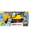 LENA Auto Bagr Giga Trucks žluto-černý plast 80cm na písek v krabici
