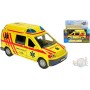 KIDS GLOBE Ambulance auto kovové 14 cm PB sanitka se zvukem a světlem