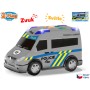 Auto dodávka česká policie CZ design volný chod na baterie Světlo Zvuk