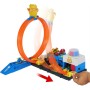 MATTEL HOT WHEELS City super policejní stanice herní set s autíčkem