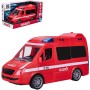 Auto hasiči dodávka na setrvačník na baterie Světlo Zvuk CZ