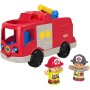 FISHER PRICE Baby Little People Hasičský vůz auto na baterie Světlo Zvuk