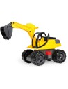 LENA Auto Bagr Giga Trucks žluto-černý plast 80cm na písek v krabici