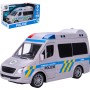 Auto dodávka česká policie CZ design na setrvačník na baterie Světlo Zvuk