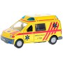 Auto ambulance CZ zpětný chod 14cm na baterie Světlo Zvuk 2 barvy kov