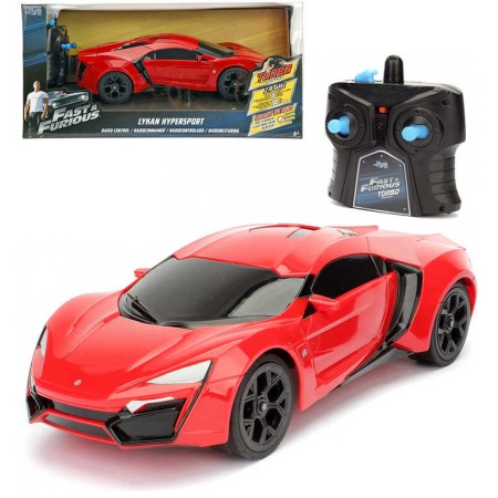 JADA RC Auto Lykan Hypersport 1:16 Rychle a zběsile na vysílačku 2,4GHz na baterie