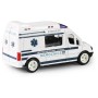 Auto sanitka Ostrava kovová ambulance volný chod v plastovém boxu