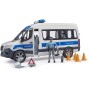 BRUDER 02683 Auto MB Sprinter dodávka Policie model 1:16 na baterie Světlo Zvuk
