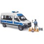 BRUDER 02683 Auto MB Sprinter dodávka Policie model 1:16 na baterie Světlo Zvuk