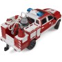 BRUDER 02544 Auto RAM 2500 hasiči funkční dělo na baterie Světlo Zvuk