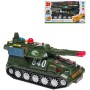 Tank plastový s efekty na setrvačník na baterie Světlo Zvuk v krabici 3 barvy