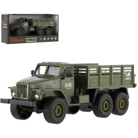 Auto army vojenské nákladní plastové 17cm volný chod