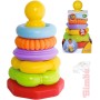 SIMBA Baby pyramida navlékací věžička 20cm s kroužky plast pro miminko