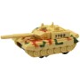 Tank obrněné vozidlo na setrvačník 16cm na baterie Světlo Zvuk 3 barvy