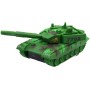 Tank obrněné vozidlo na setrvačník 16cm na baterie Světlo Zvuk 3 barvy