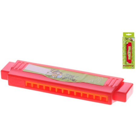 Harmonika dětská foukací 12 tónová *HUDEBNÍ NÁSTROJE*
