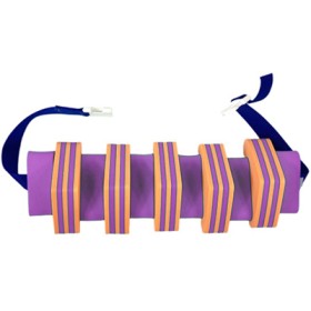 MATUŠKA-DENA Pás plavecký 100cm fialový pruhovaný