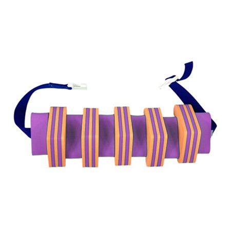 MATUŠKA-DENA Pás plavecký 100cm fialový pruhovaný