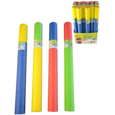 Dělo vodní 50cm pěnová soft trubice dvoubarevná lehká na vodu 4 barvy