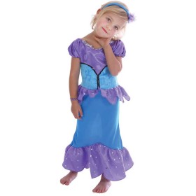 KARNEVAL Šaty Mořská panna vel.XS (92-104cm) 3-4 roky *KOSTÝM*
