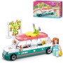 SLUBAN Girls Dream Auto limuzína 117 dílků + 1 figurka STAVEBNICE