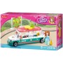 SLUBAN Girls Dream Auto limuzína 117 dílků + 1 figurka STAVEBNICE