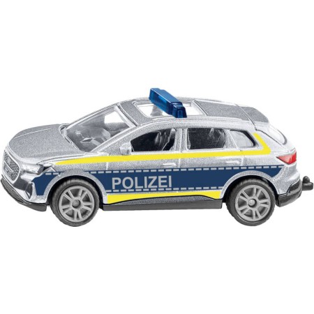 SIKU Auto AUDI Q4 e-tron německá policie osobní vůz model kov 1552