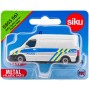 SIKU Auto Van česká Policie stříbrná dodávka CZ design kovový model