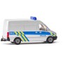 SIKU Auto Van česká Policie stříbrná dodávka CZ design kovový model