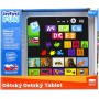 Tablet baby dětský naučný interaktivní trojjazyčný CZ na baterie Zvuk