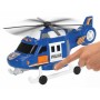DICKIE Vrtulník policejní záchranářský 18cm na baterie Světlo Zvuk