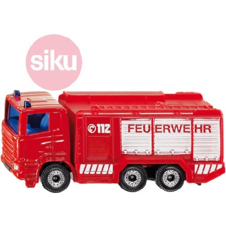 SIKU Auto hasiči cisterna požární kovový model 1034