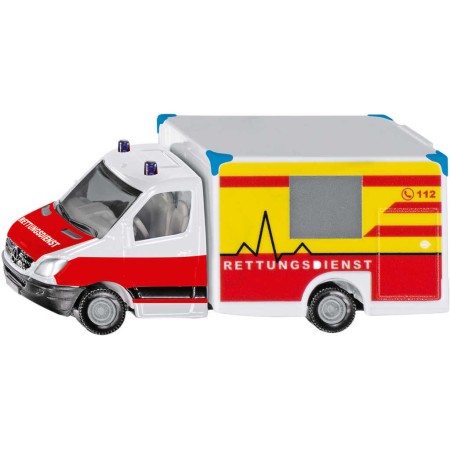 SIKU Auto ambulance Mercedes-Benz Sprinter sanitní vůz sanitka kov 1536