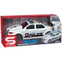 Auto policejní bílé 1:16 Policie 25cm na baterie Světlo Zvuk