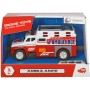 DICKIE Auto bílá ambulance sanitka set s nosítky na baterie Světlo Zvuk