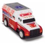 DICKIE Auto bílá ambulance sanitka set s nosítky na baterie Světlo Zvuk
