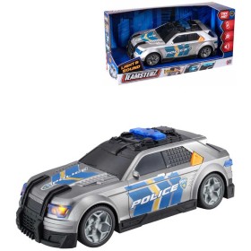 Teamsterz auto policejní vůz policie na baterie Světlo Zvuk plast