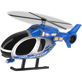 Teamsterz helikoptéra policejní s efekty na baterie Světlo Zvuk plast