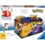 RAVENSBURGER Puzzle 3D Úložná krabice Pokémon 216 dílků skládačka