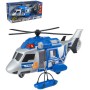 Teamsterz helikoptéra Policie záchranářská s nosítky na baterie Světlo Zvuk