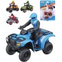 MAISTO Čtyřkolka model ATV´S 1:75 na zpětný nátah různé druhy na kartě kov