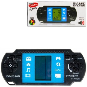 Hra retro digitální Tetris Brick Game padající kostky na baterie Zvuk