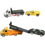 Auto odtahová služba zpětný chod City Collection set s autíčkem 4 druhy kov