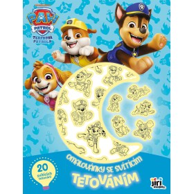 JIRI MODELS Omalovánky se svítícím tetováním Tlapková patrola (Paw Patrol)
