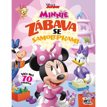 JIRI MODELS Zábava se samolepkami Minnie Mouse
