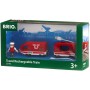 BRIO Vláček elektrická vlaková souprava s figurkou na dobíjecí baterie USB