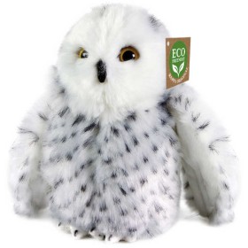 PLYŠ Sova bílá polární 18cm Eco-Friendly *PLYŠOVÉ HRAČKY*