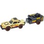 MATTEL HOT WHEELS Track Fleet vozidlo s přívěsem různé druhy kov