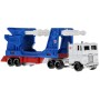 MATTEL HOT WHEELS Track Fleet vozidlo s přívěsem různé druhy kov