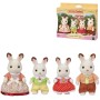 Sylvanian Families Rodina chocolate králíků nová set 4 figurky v krabici